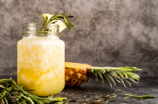 Sattvic Komucha SCOBY, pineapple kombucha, how to make pineapple kombucha, pineapple komucha recipe