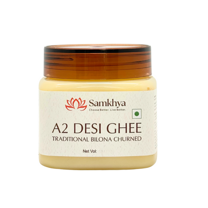 Samkhya A2 Desi Ghee | Bilona Ghee from Cultured Cream