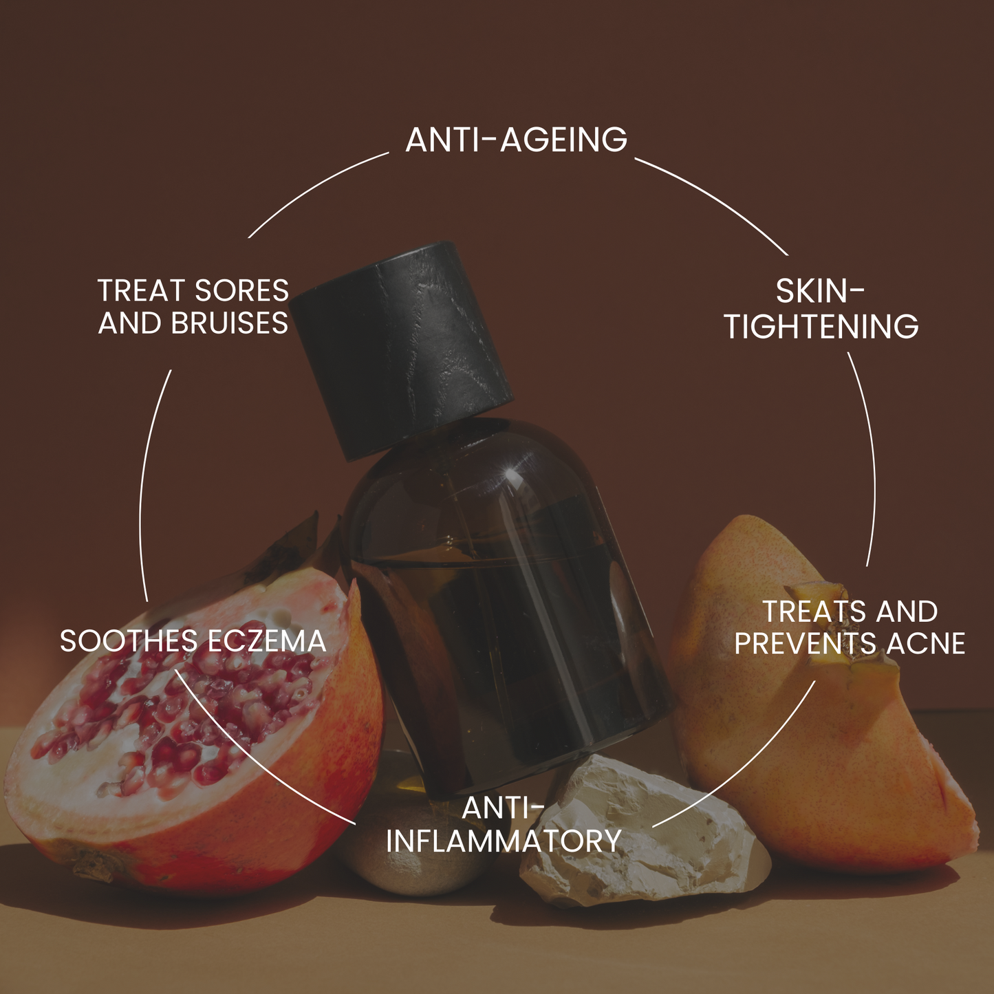 Pomegranate Oil | Skin Texture & Anti-aging