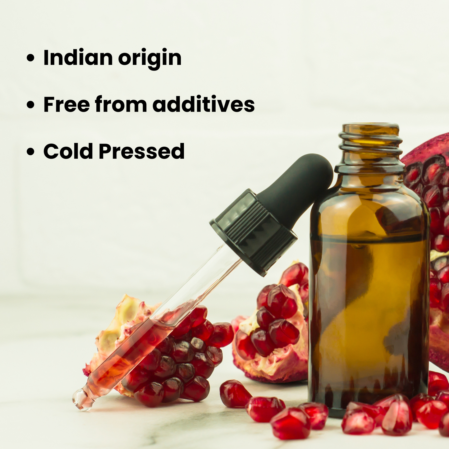 Pomegranate Oil | Skin Texture & Anti-aging