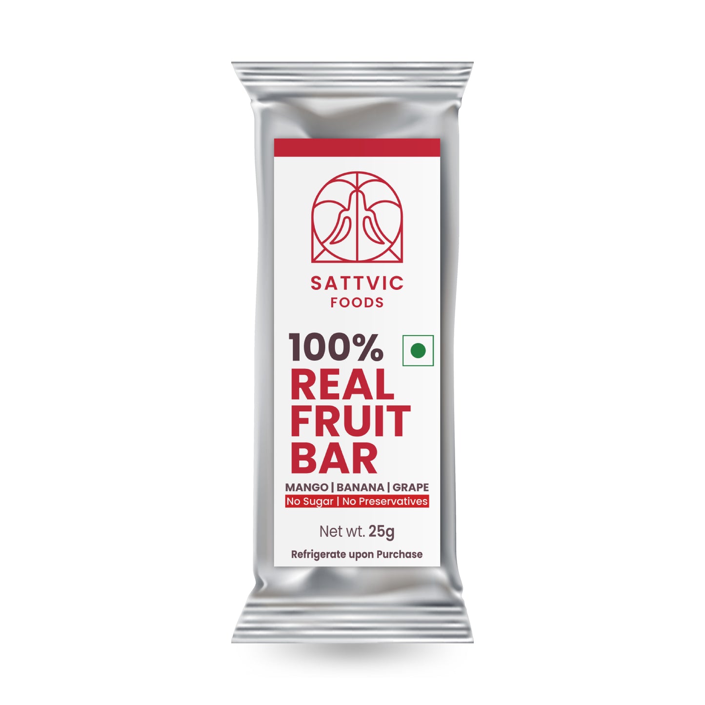 100% Real fruit bar