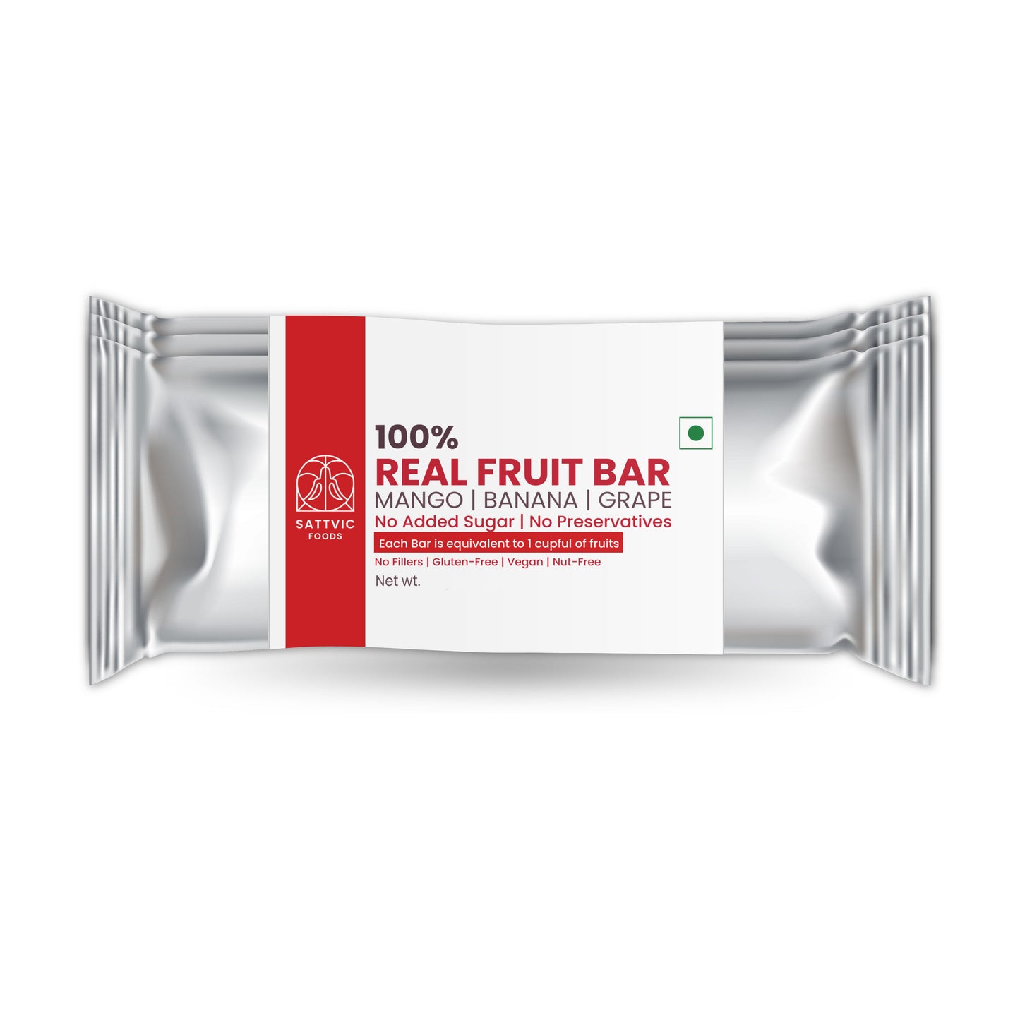 100% Real fruit bar