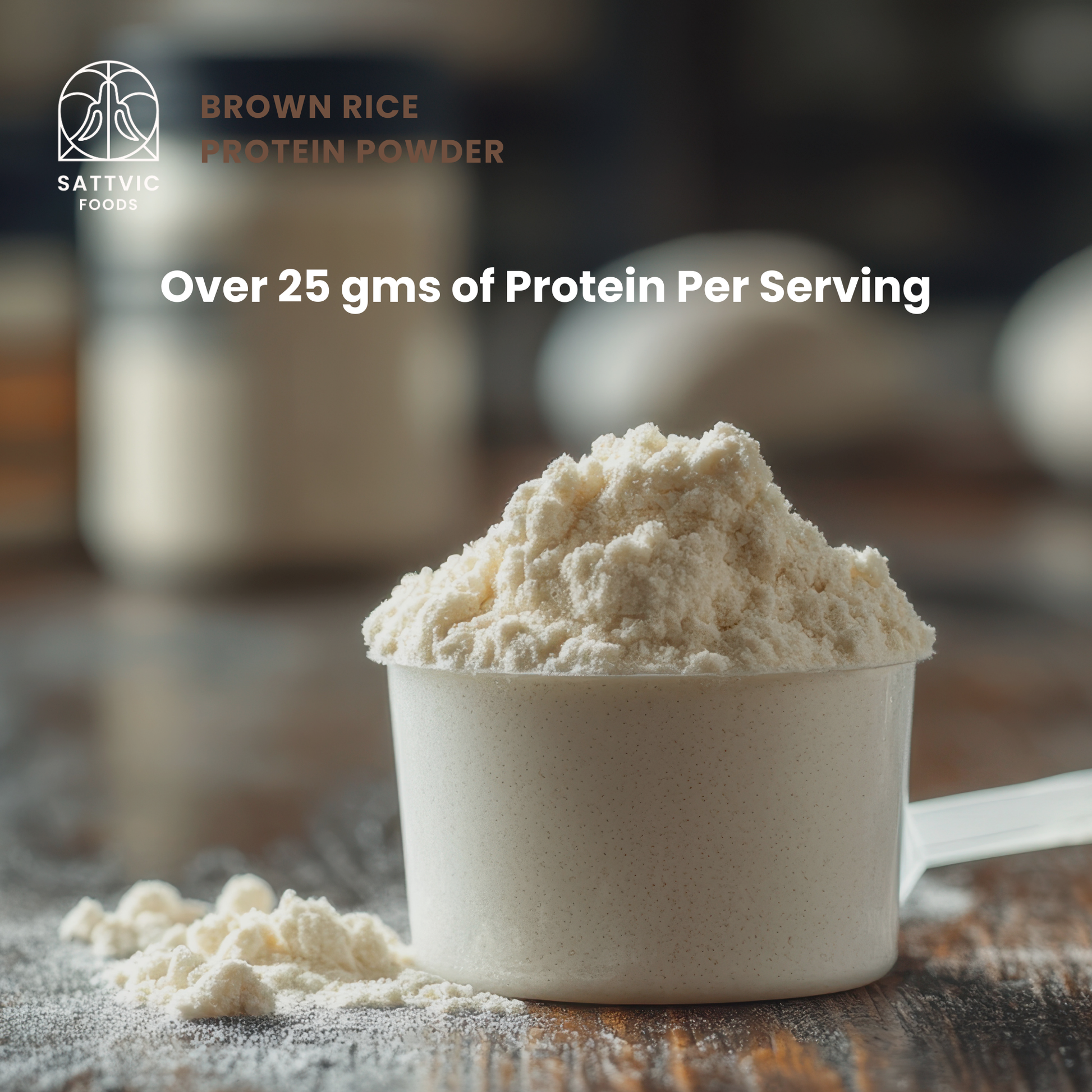 Brown Rice Protein Powder | Organic, Vegan & Unflavoured