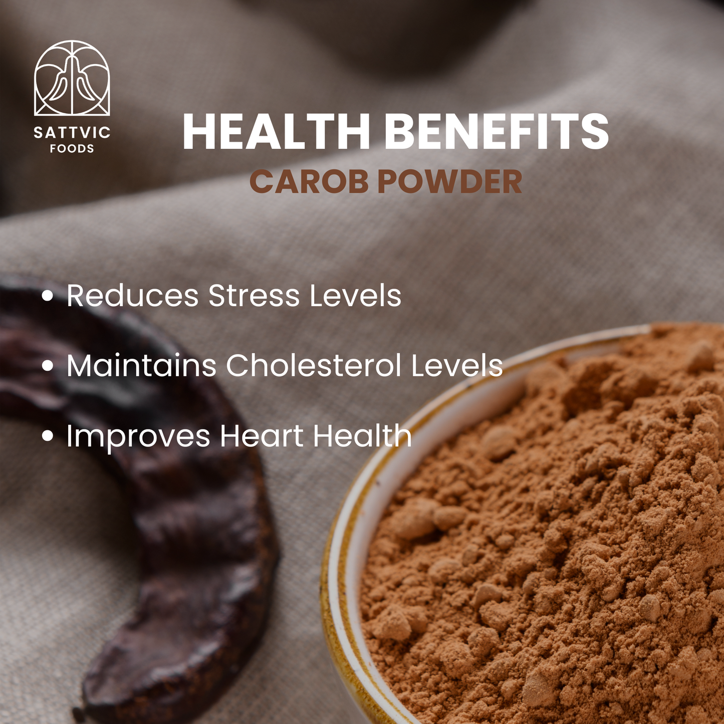 Carob Powder | Medium Roast | Caffiene-Free