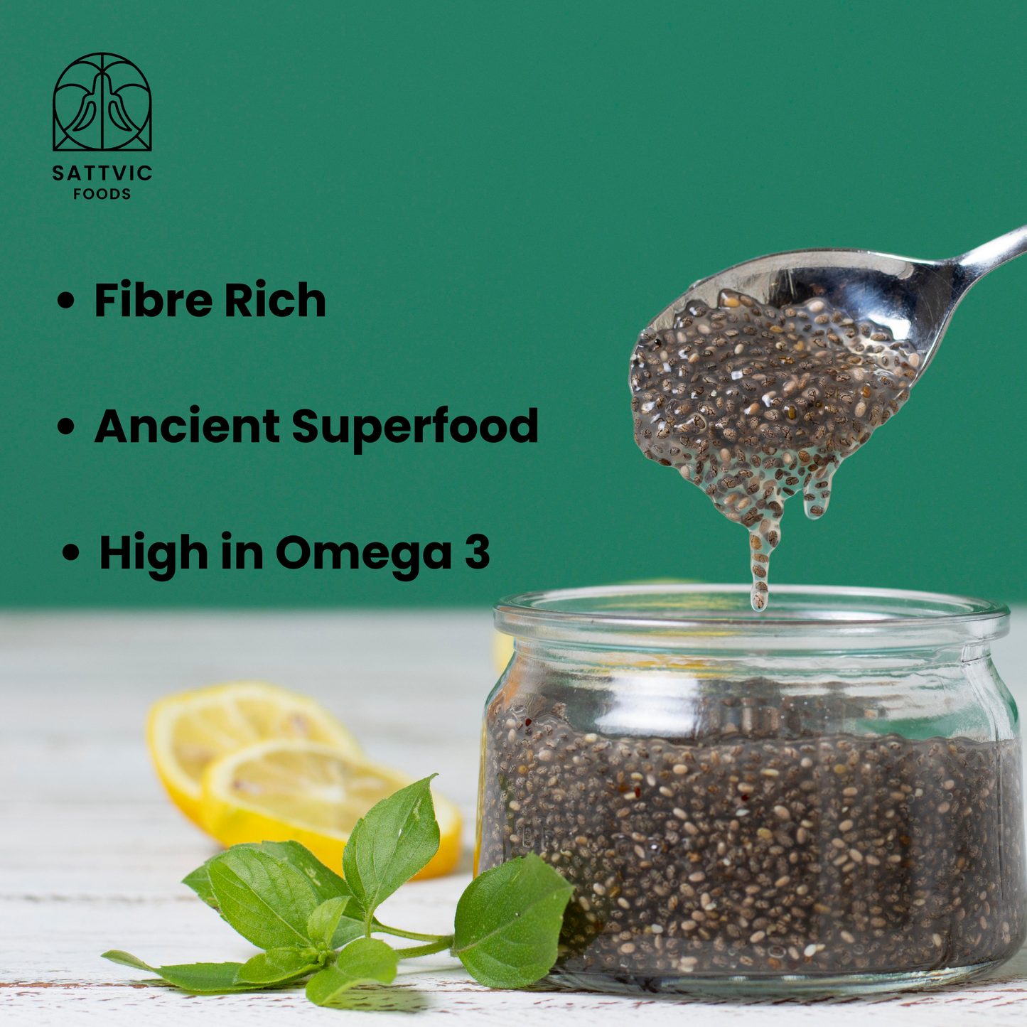 Chia Seeds (Salvia hispanica) Organic