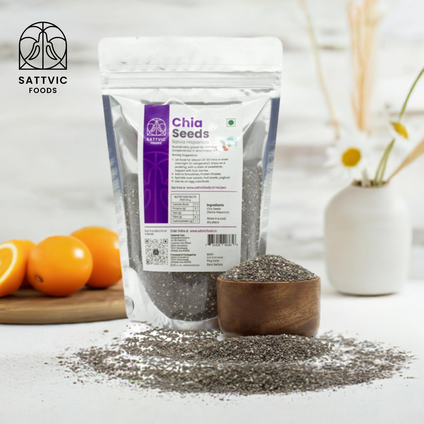 Chia Seeds (Salvia hispanica) Organic