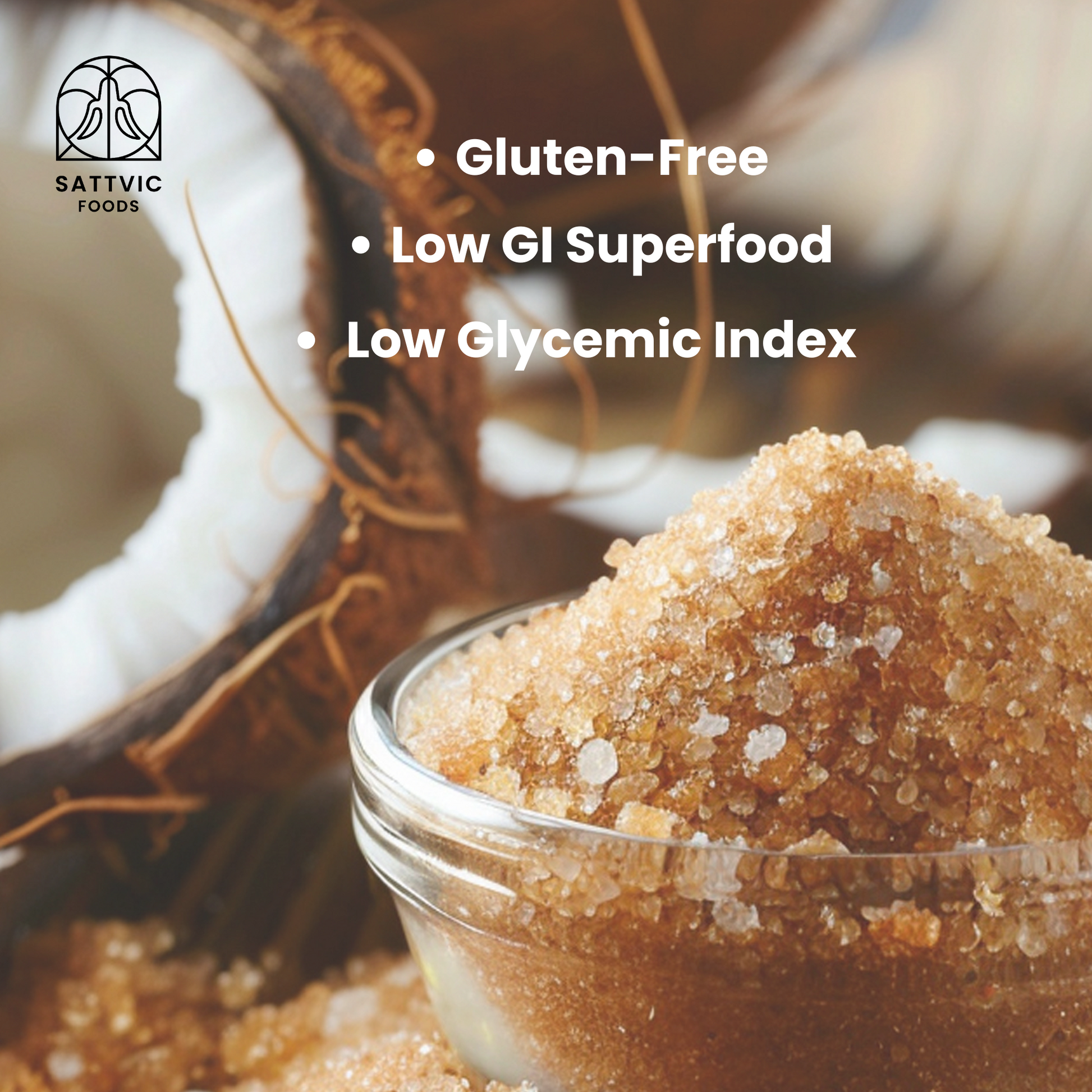 Coconut sugar benefis