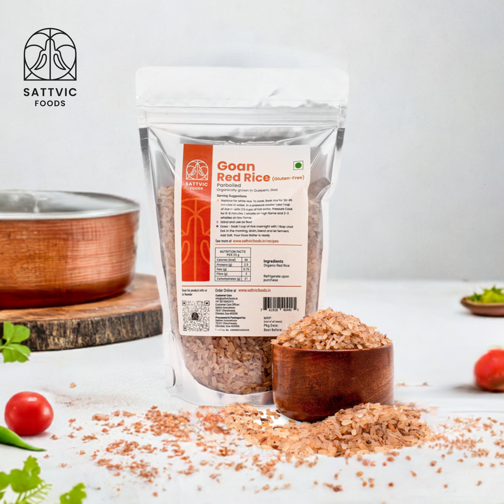 Organic Goan Red Rice