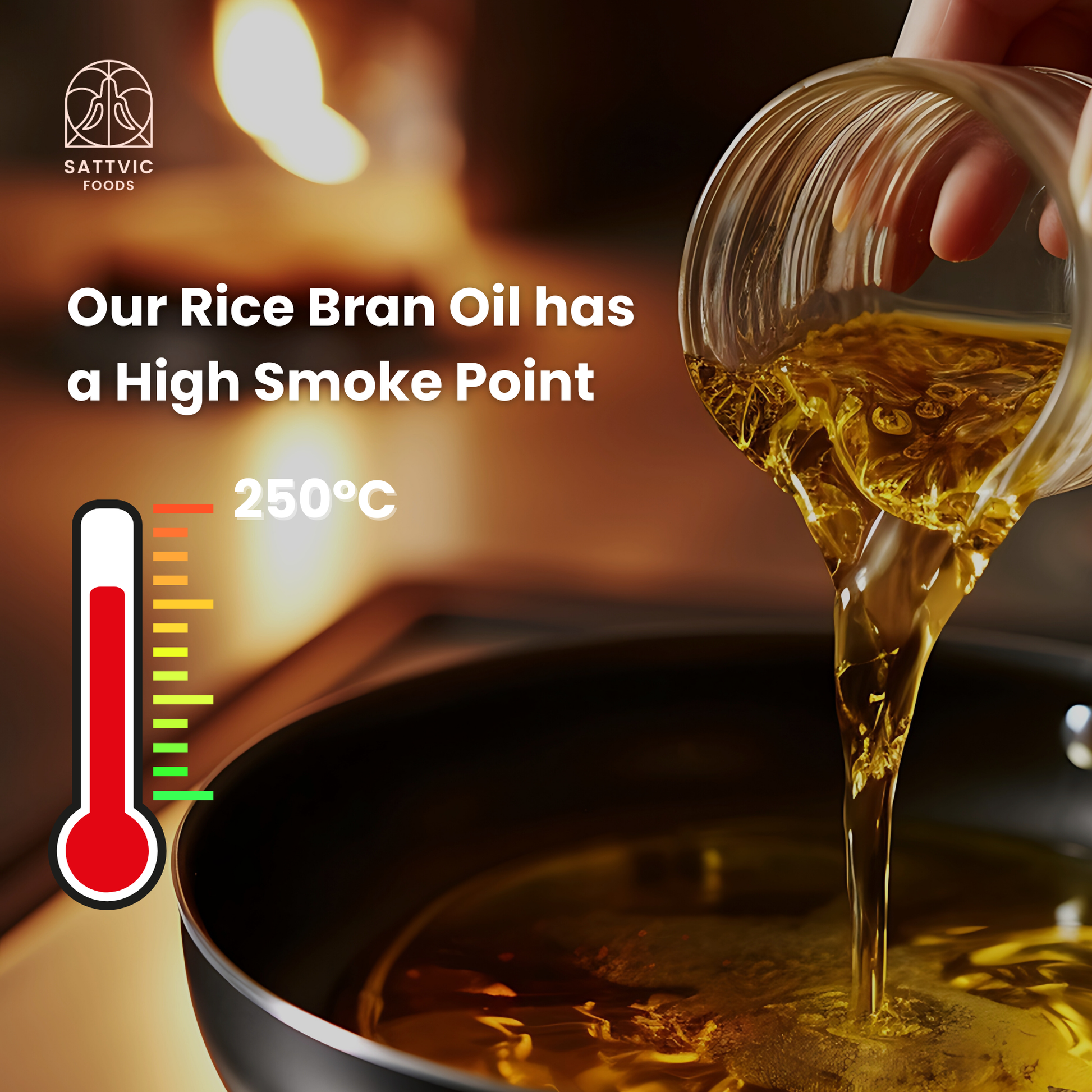 Rice Bran Oil | Organic and Cold-Pressed | Healthy Cooking Oil