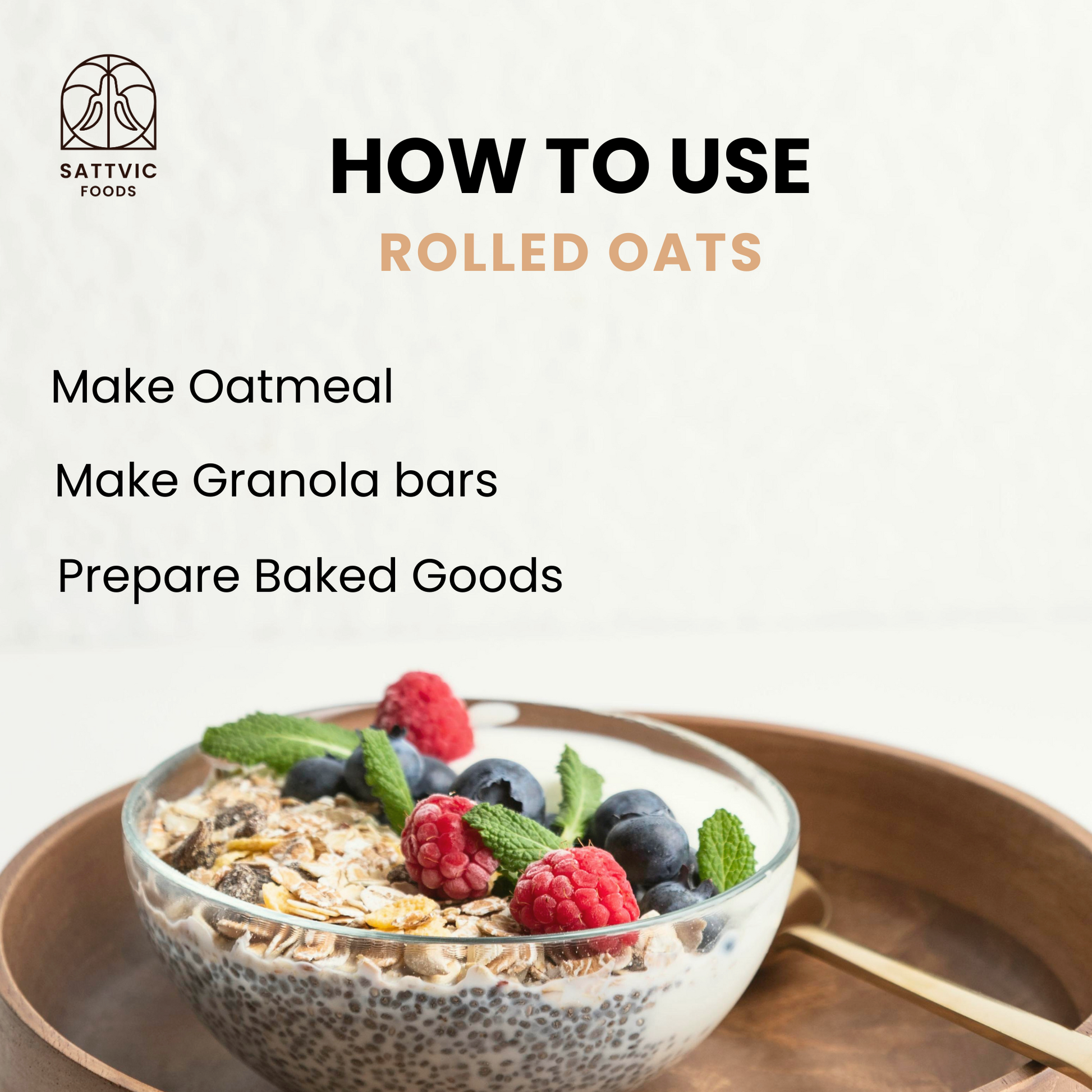 Rolled Oats | Jumbo-Sized | Gluten-free