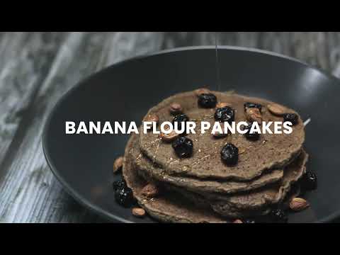 Banana Flour Pancakes